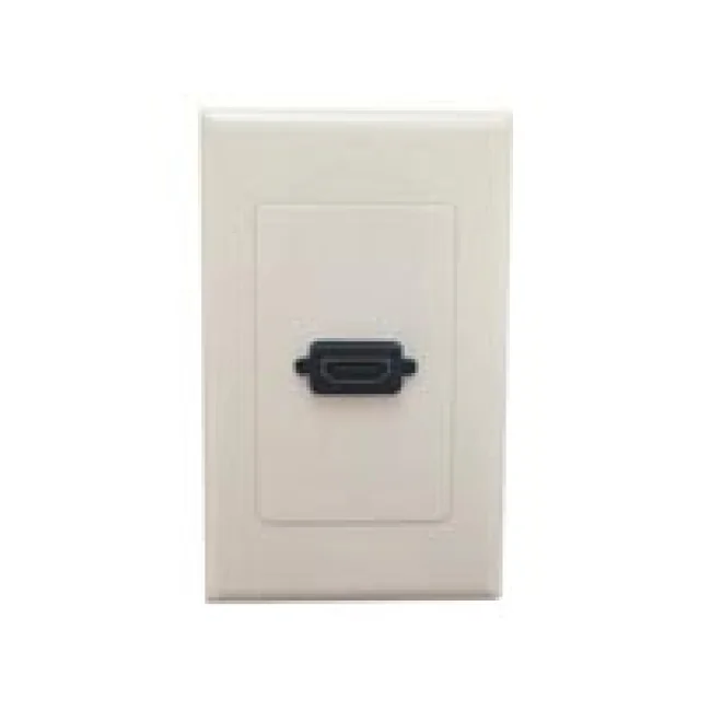 TAPA (FACEPLATE) HDMI 1 PUERTO HEMBRA 90 GRADOS