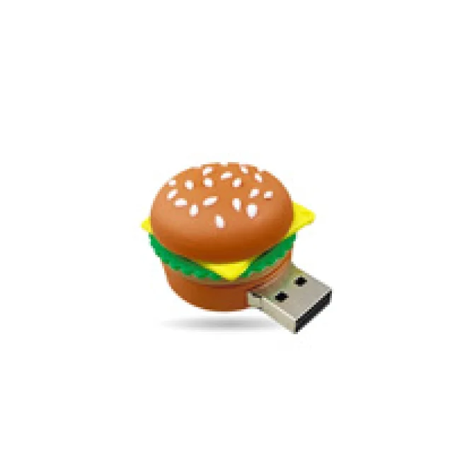 MEMORIA FLASH USB 32GB, HAMBURGUESA