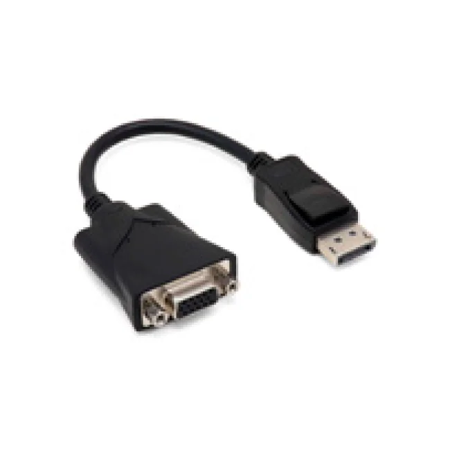 ADAPTADOR DISPLAYPORT MACHO A VGA HEMBRA, ACTIVO