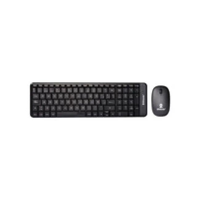 BRobotix 6000618 teclado Ratón incluido RF inalámbrico QWERTY Español Negro