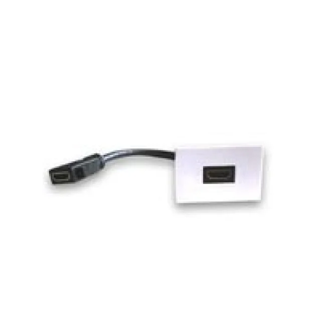 BRobotix 938917 cable HDMI HDMI Tipo A (Estándar) Negro, Blanco image 2