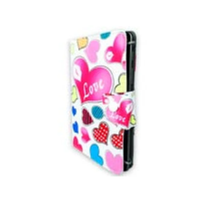 PROTECTOR PARA TABLET 7" SENCILLO WHITE HEARTS