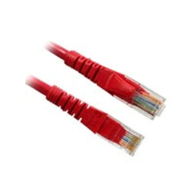 CABLE PATCH CATEGOR&Iacute;A 5E CON BOTA ROJO, 2.10 m