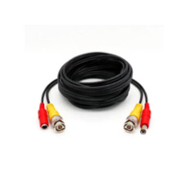 BRobotix 764731 cable coaxial 15 m BNC, Power Connector Negro image 2