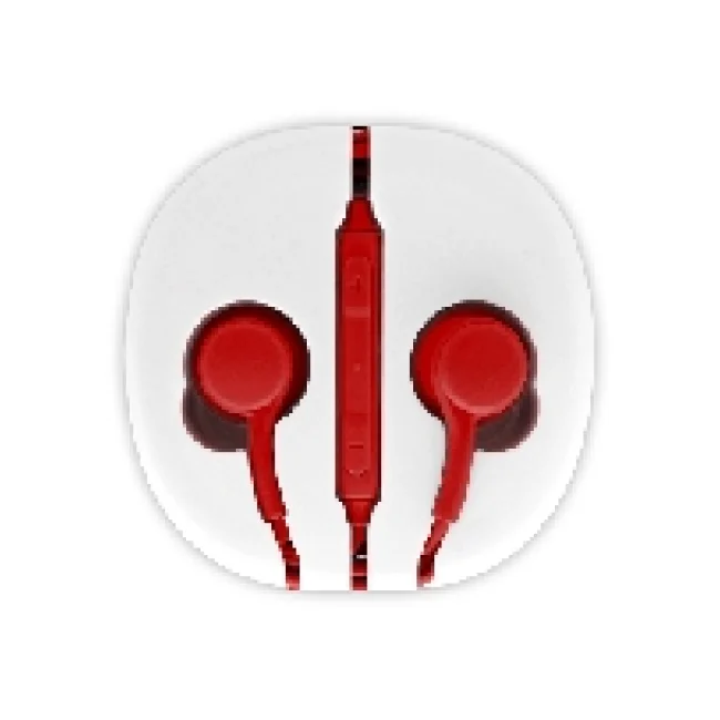 BRobotix 611288-6 audífono y auriculare Audífonos Alámbrico Intra auditivo Deportes Rojo
