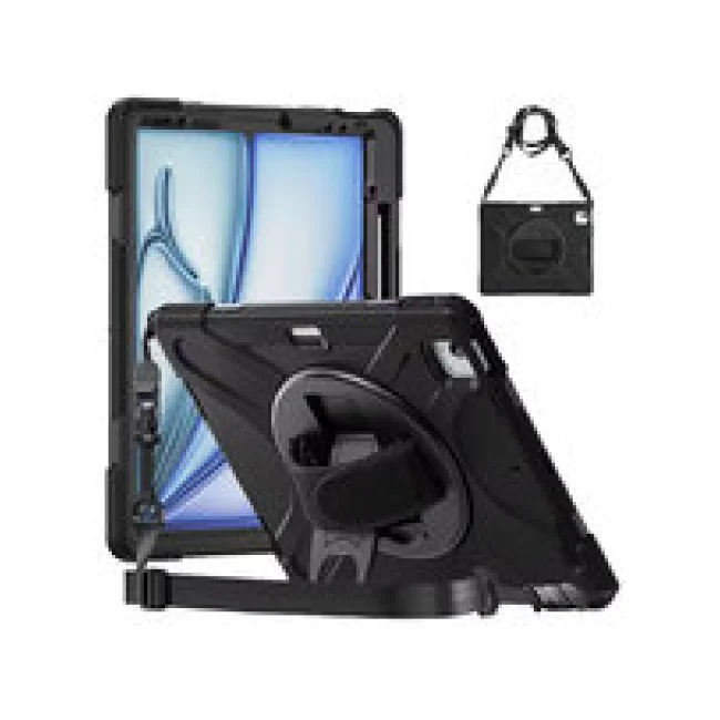 BRobotix 6007426 estuche para tablets 33 cm (13") Funda Negro