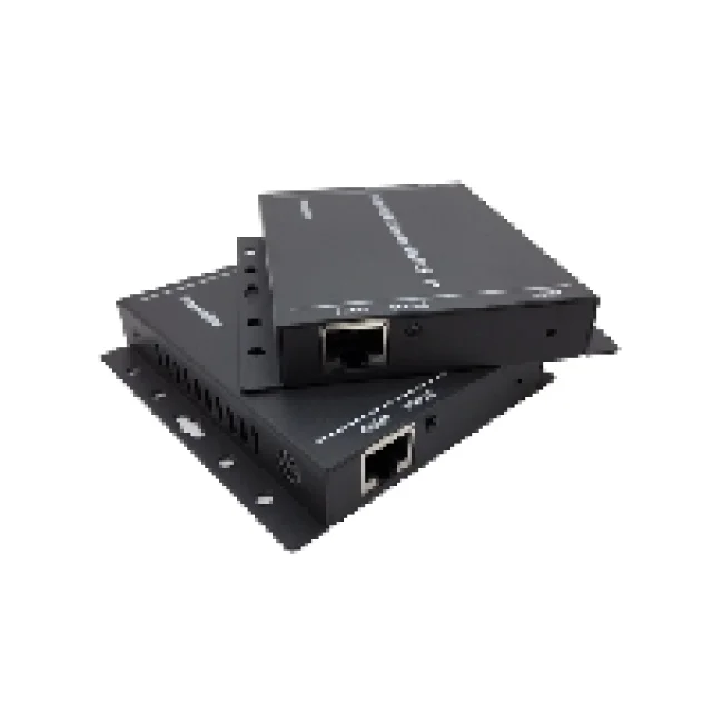 BRobotix 307216 extensor de audio/video Transmisor y receptor AV Negro