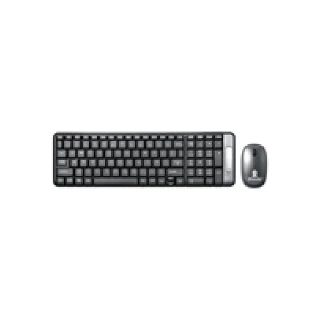 BRobotix 6000625 teclado Ratón incluido RF inalámbrico QWERTY Español Gris