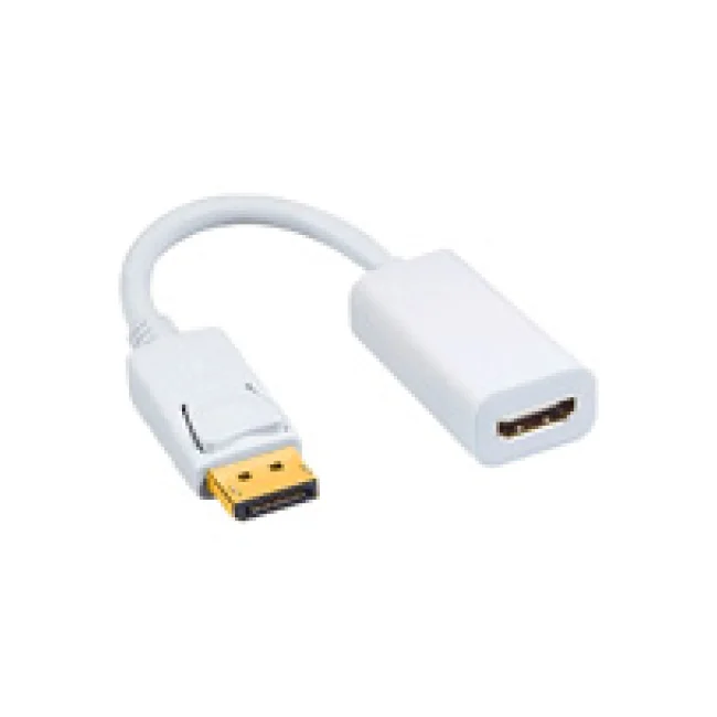 ADAPTADOR DISPLAYPORT MACHO A HDMI HEMBRA