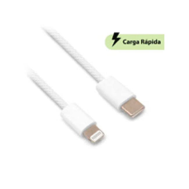 BRobotix 6001530 cable Lightning 1 m Blanco