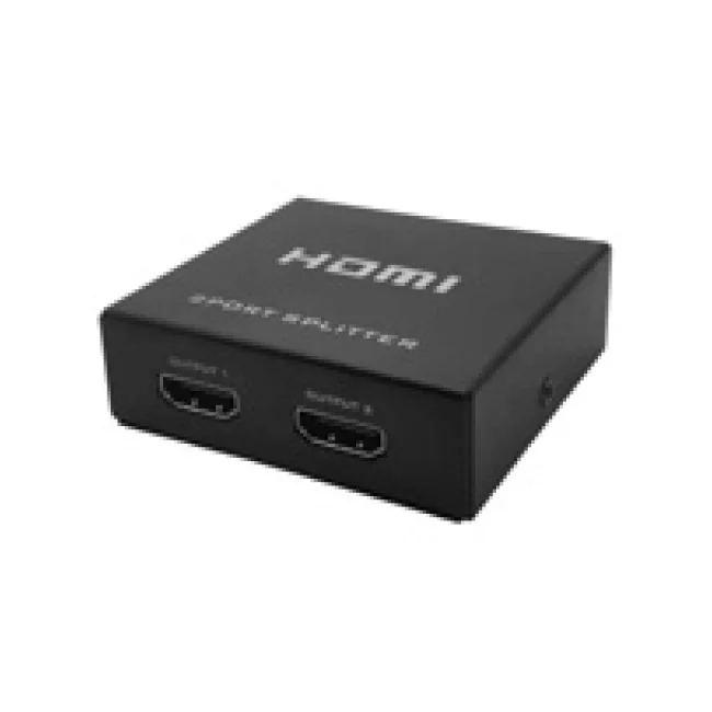 VIDEO SPLITTER HDMI 2K, 4K. 2 DISPOSITIVOS A 1 PC image 2
