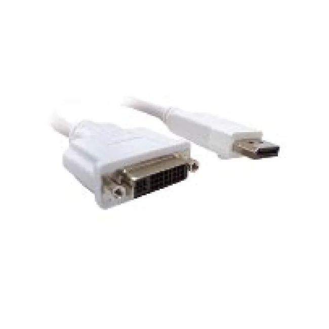 ADAPTADOR DISPLAYPORT MACHO A DVI-I A HEMBRA