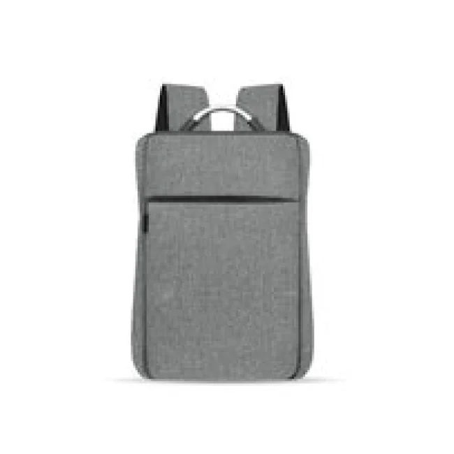 MALETIN BACKPACK CHAMPION PARA LAPTOP DE HASTA 17 PULGADAS ASA METALICA, GRIS
