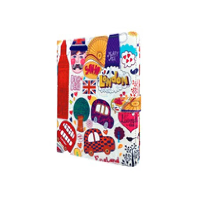 PROTECTOR PARA TABLETA DE 7", CON TECLADO INCLUIDO, LONDON
