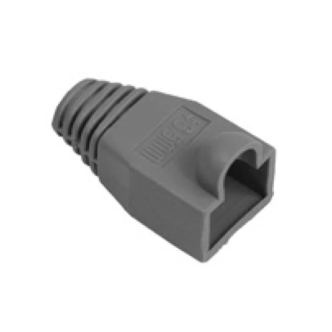 PROTECTOR DE PLUGS BOTA COLOR GRIS, 100 PIEZAS