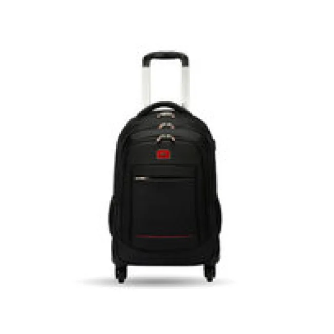 MALET&Iacute;N BACKPACK ANTIRROBO CARRY ON PARA LAPTOP DE 15" A 18", NEGRO