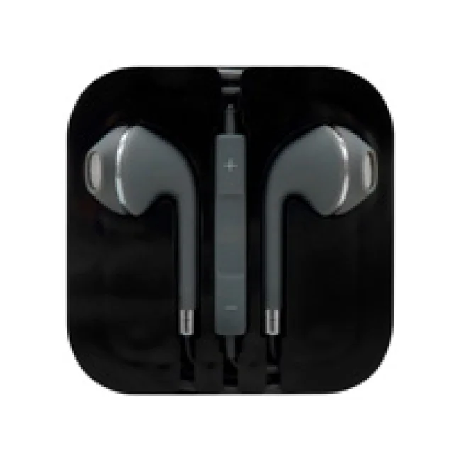BRobotix 764625 audífono y auriculare Auriculares Alámbrico Intra auditivo Música Gris, Plata