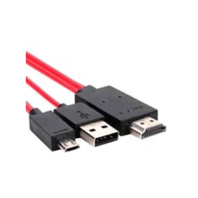 CABLE PARA TABLETA MHL MICRO USB MACHO Y HDMI