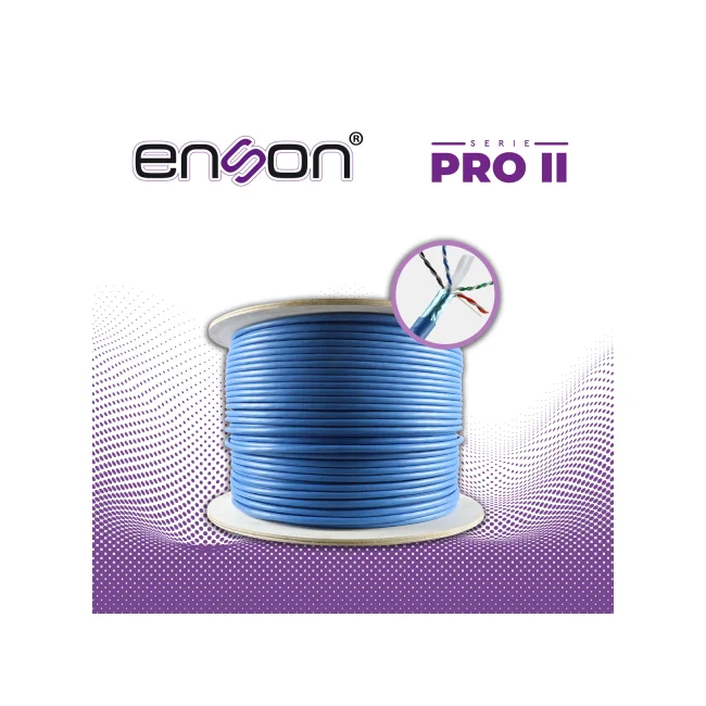 Enson 12264L305 cable de red Azul 305 m Cat6 U/UTP (UTP)