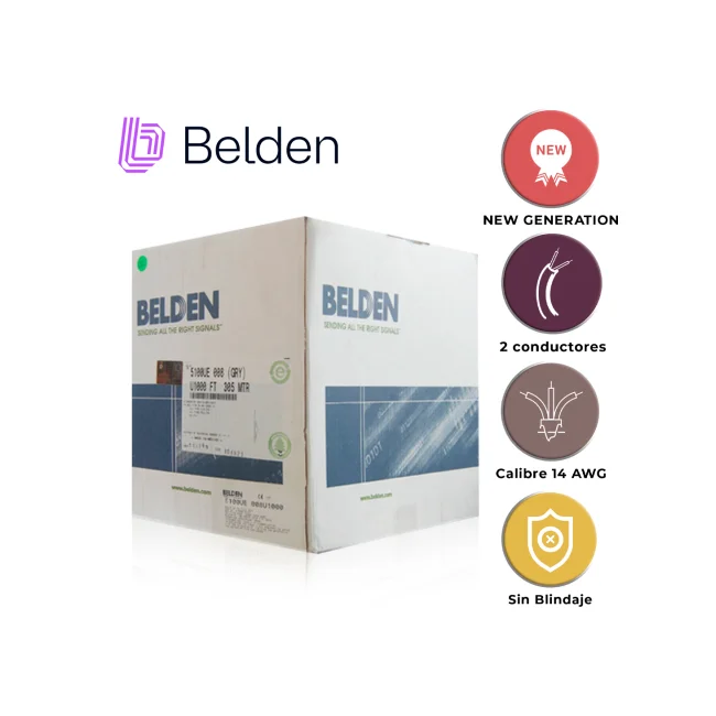 Belden 5100UE 008U1000 cable de audio 304.8 m Gris image 7