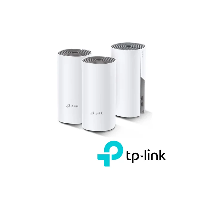 TP-Link Deco E4 (3-pack) Doble banda (2,4 GHz / 5 GHz) Wi-Fi 5 (802.11ac) Blanco, Gris 2 Interno image 3