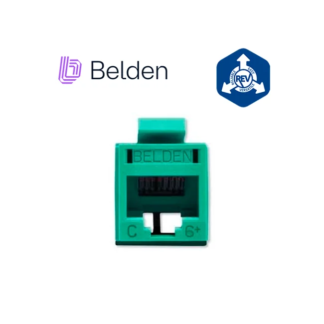 Belden RV6MJKUGN-S1 módulo de conectores de red image 4