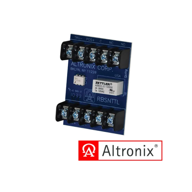 MODULO RELEVADOR ULTRASENSITIVO ALTRONIX RBSNTTL COMPATIBLES CON PANELES RESIDEO L5210LA Y L7000