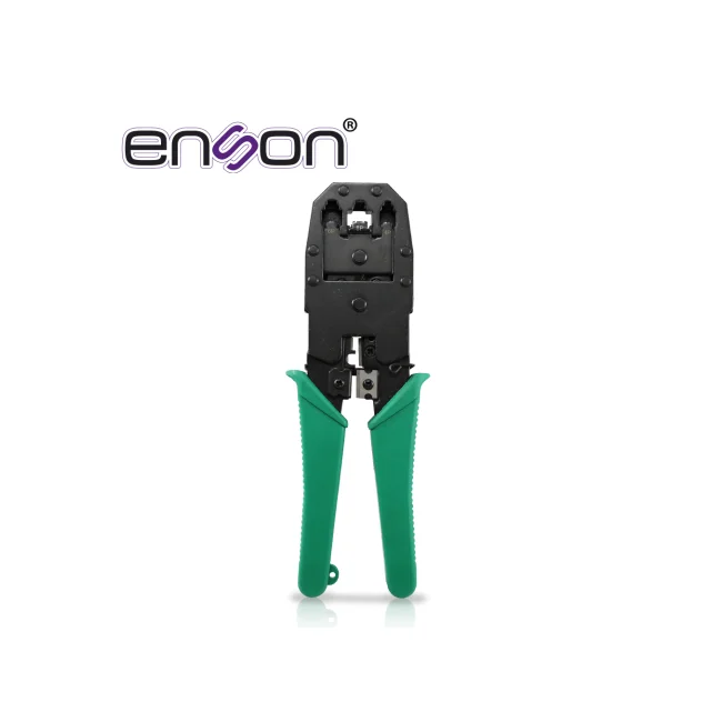 PINZAS PONCHADORAS ENSON ENS-NT01 PARA RJ9 (4 PINES) RJ11 (6 PINES) Y RJ45 (8 PINES) CON CUCHILLA DE CORTE Y PELADO DE CABLE image 3