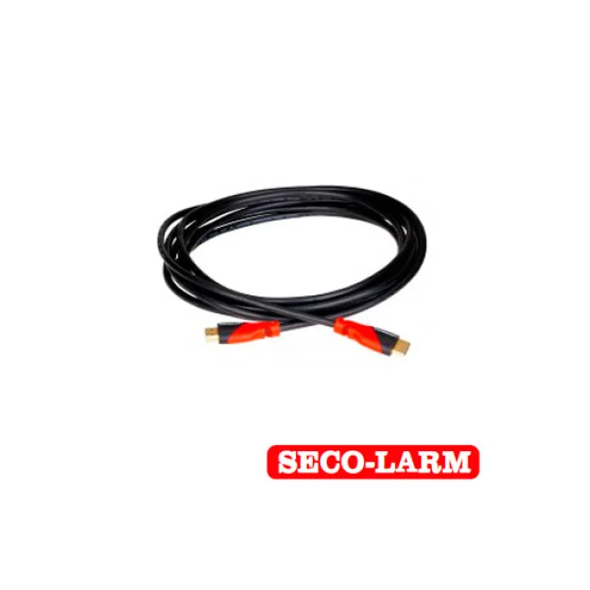 SECO-LARM MC-1130-03FQ cable HDMI 1 m HDMI Tipo A (Estándar) Negro, Rojo