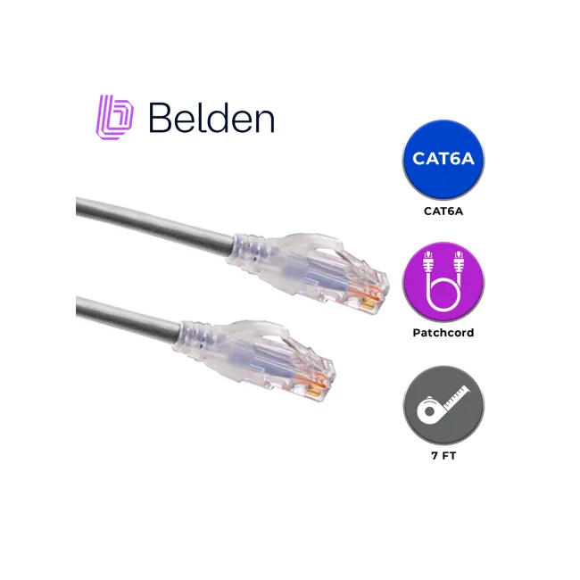 Belden CA21108007 cable de red Gris 2.1 m Cat6a