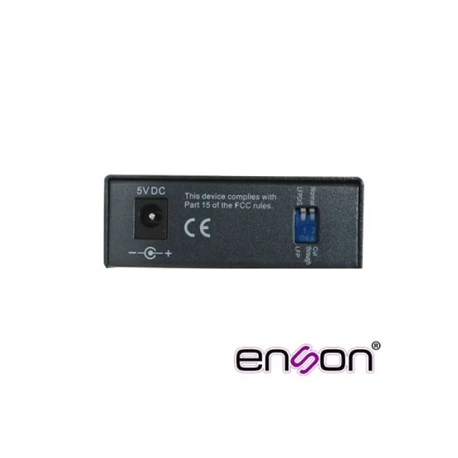 Enson ENS-MC100SC convertidor de red 1000 Mbit/s Multimodo, Modo único Negro image 6