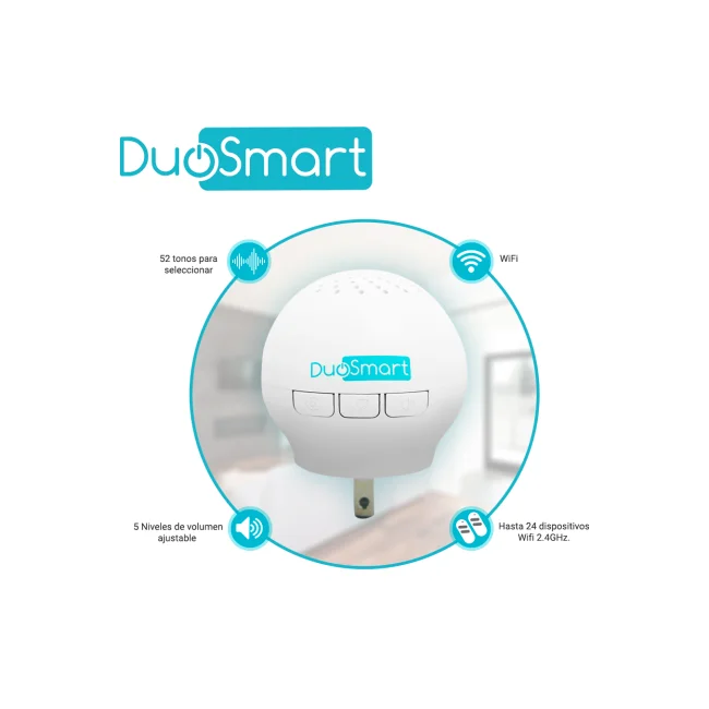 DuoSmart C20 sistema de alarma de seguridad Wifi Blanco image 5
