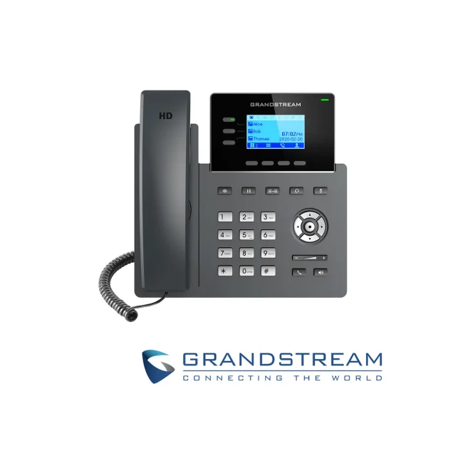 Grandstream Networks GRP2603P teléfono IP Negro 3 líneas LCD image 8