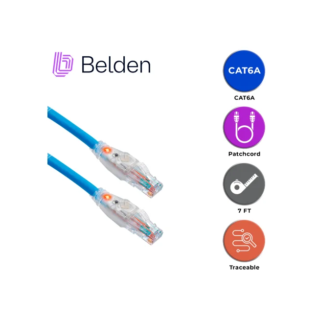 Belden CAT1106007 cable de red Azul 2.1 m Cat6a image 2