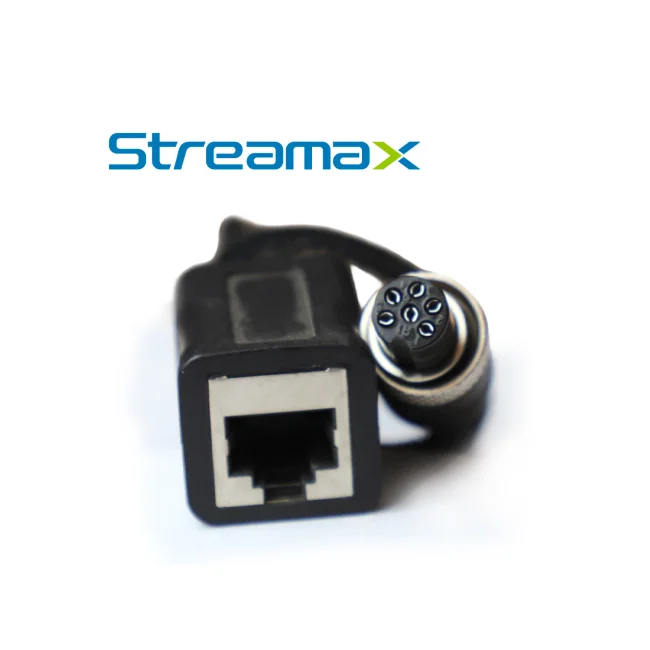 CABLE CONVERTIDOR STREAMAX MVA-AVRJ45 / CONECTOR DIN 6 PINES A RJ45 / PROGRAMACION VIA RED CONECTADO A LAN / COMPATIBLE CON MDVRS SERIE M1N 2.0 image 4