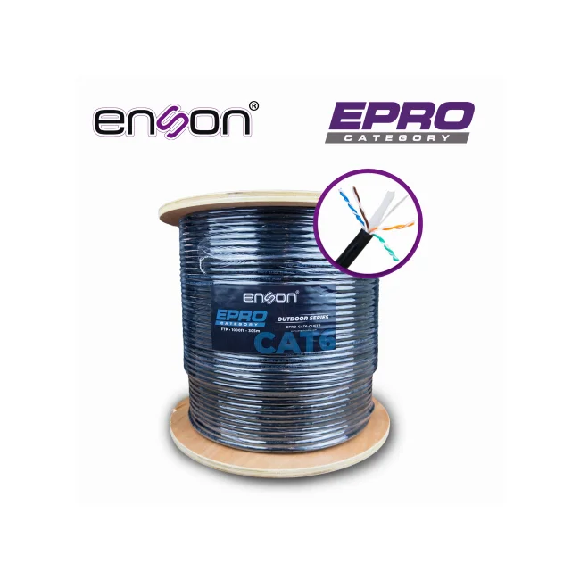 Enson EPRO-CAT6-OUFTP cable de red Multicolor 305 m F/UTP (FTP)