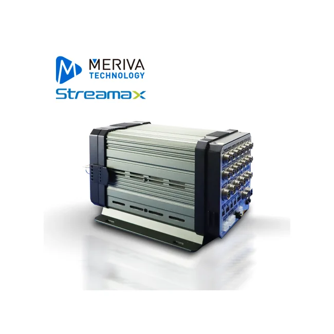 DVR MOVIL AHD MERIVA STREAMAX A8PRO-H0808 HIBRIDO / 8CH AHD / 8CH IP AI INCORPORADO / ADMITE 2 CANALES AI / 1080P / MODULO GPS / MODULO 4G / MODULO WIFI / SOPORTA DISCO DURO 1TB 3.5 CMR / CONECTORES DIN DE AVIACION 4 PINES Y 6 PINES / G-SENSOR / COM