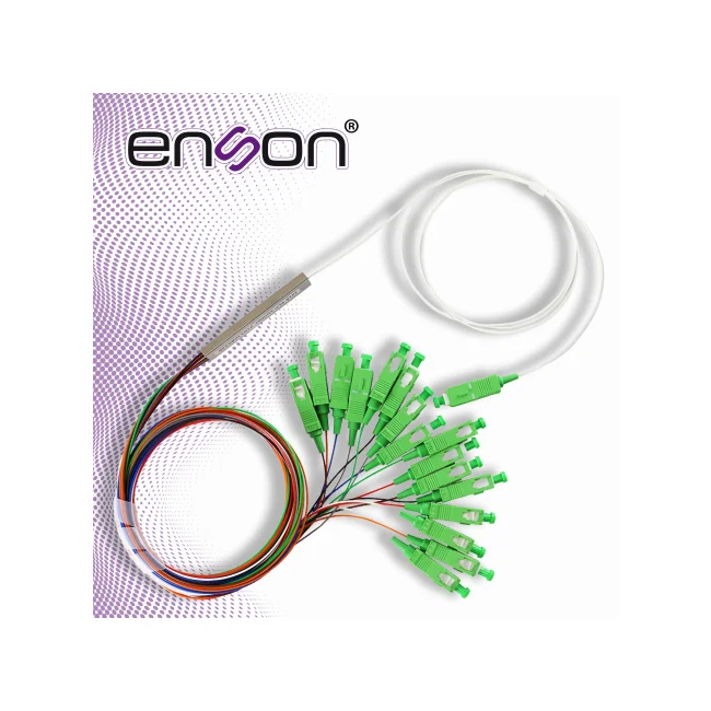 Enson ENS-PLC1X16 divisor o combinador de cable Divisor de señal para cable coaxial Multicolor