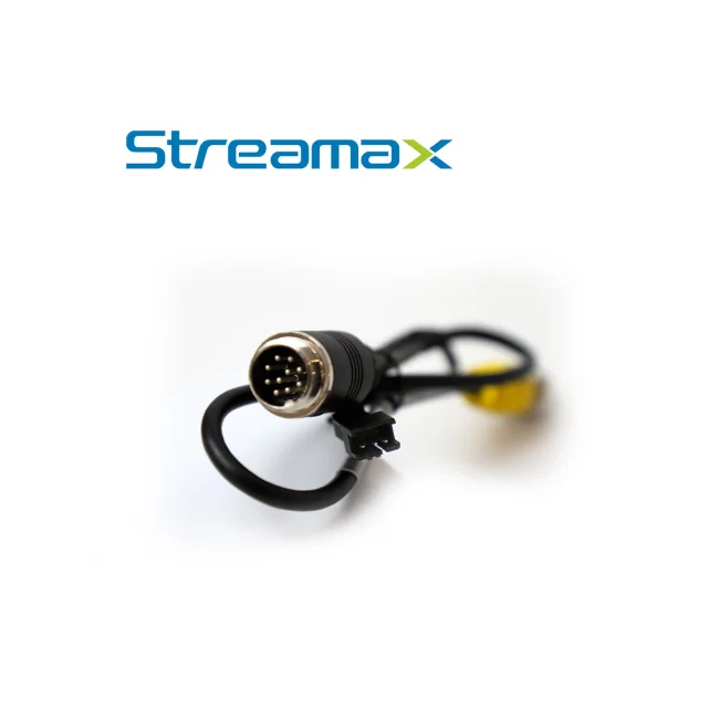 CABLE CONVERTIDOR DIN DE AVIACION STREAMAX M10P48000 / DE 10 PINES A 4 PINES / CONECTOR RS232 / SALIDA DE VIDEO / COMPATIBLE CON MDVR M1N2.0 Y  MA04KIT image 3