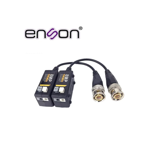 TRANSCEPTOR PASIVO HD ENSON ENS-VT500 AHD/TVI/CVI PUSH-IN SOPORTA RESOLUCIONES 720P 960P 1080P 3MP 4MP 5MP Y 8 MP image 2