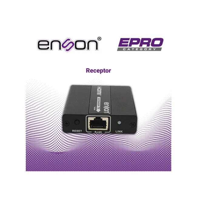 Enson ENS-HDMIE130 extensor de audio/video Transmisor y receptor AV image 10