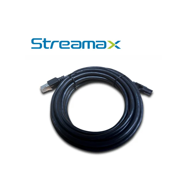 CABLE PARA TERMINAL DE MULTIMEDIA STREAMAX MRJ45-IMS100 / CONECTOR RJ45 B / TRANSMISION DE VIDEO Y AUDIO / PARA PANTALLAS DE AUTOBUS / COMPATIBLE CON MDVRS SERIE A8PRO