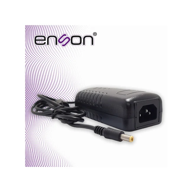 FUENTE DE PODER PARA CAMARA ENSON PS-1250 12VDC 5AMPERS CERTIFICACION UL