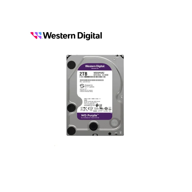 Western Digital Purple WD23PURZ disco duro interno 3.5" 2 TB SATA image 8