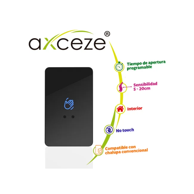Axceze AX-B100 botón de salida Alámbrico
