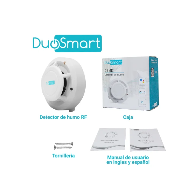 DuoSmart CSMD1 detector de humo inteligente Interconectables Conexión inalámbrica image 11