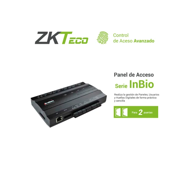 ZKSoftware INBIO260 sistema de seguridad Negro image 6