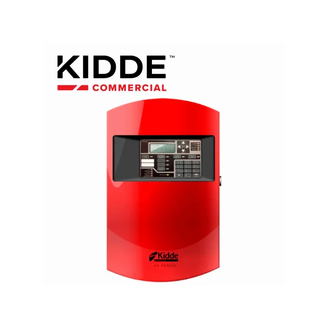 PANEL DE INCENDIO INTELIGENTE KIDDE VS1-R / ROJO / VERSION EN INGLES, CON 1 LAZO DIRECCIONABLE CLASE A O B PARA HASTA 64 DISPOSITIVOS, 2 NAC CLASE B, ALIMENTACION 110/120 VCA, CAPACIDAD PARA 2 BATERIAS DE 12V 10AH