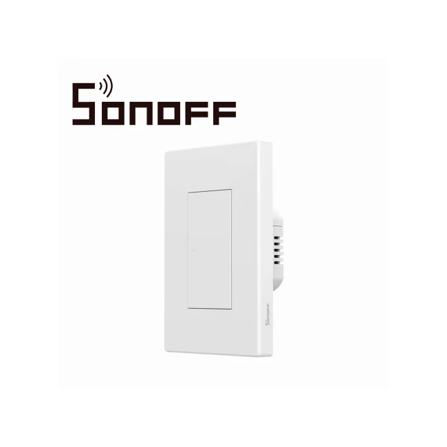 APAGADOR DE PARED TOUCH ZIGBEE  SONOFF ZBM5-1C-120W / ZIGBEE 3.0 / 1 CANAL/ SOLUCIONES DE SMART HOME/ HASTA 10 AMP TOTALES/ COMPATIBLE CON HUB ZIGBEE