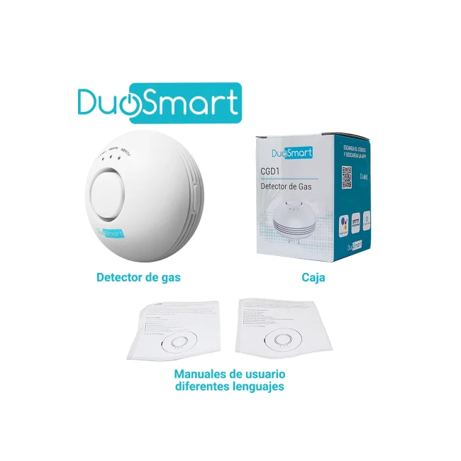 DuoSmart CGD1 detector de gas Metano, Gas natural image 8